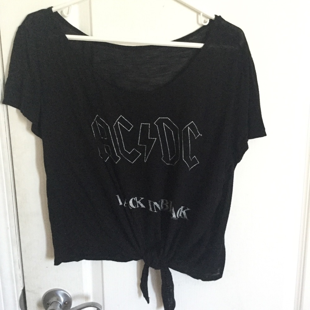 ARDENE AC⚡️DC Back in black T-Shirt